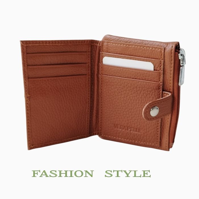 Луксозен калъф за документи от естествена кожа