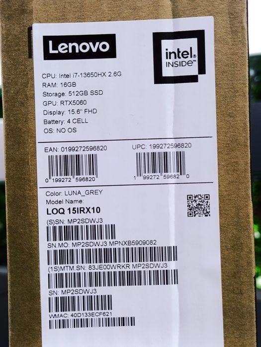 Lenovo LOQ i7 5060