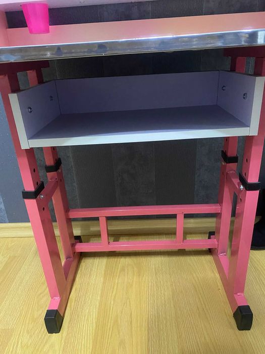 Birou cu scaun pentru copii,, cadru metalic