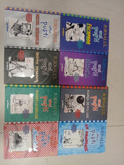 Jurnalul unui puști volumele 12,13,14,15,16,17,18,19