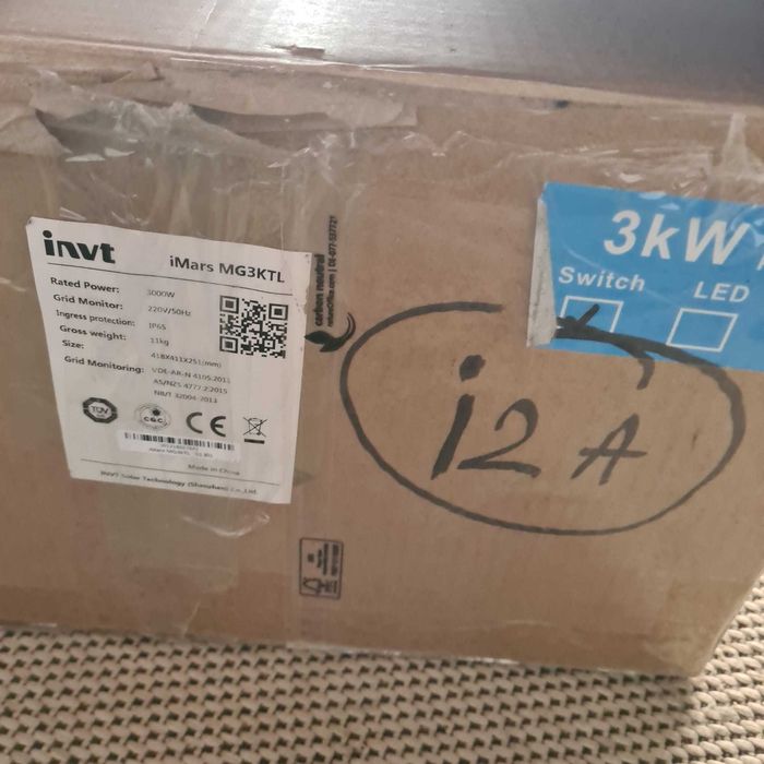 Invertor INVT iMARS 3KW Monofazat ONGRID MG3KTL Prosumator