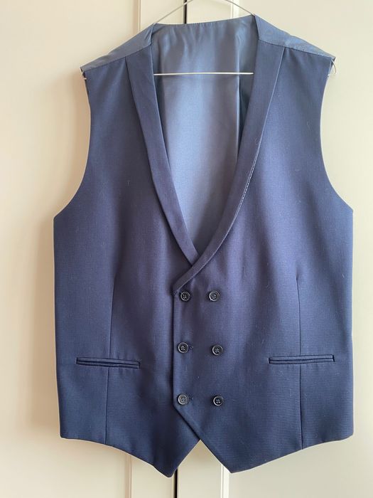 Sacou vesta și pantaloni