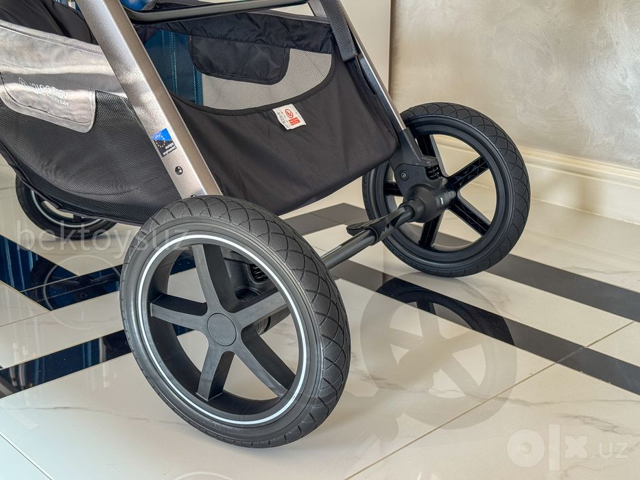 Коляска детская ININGBABY K622 - 2в1 — люлька, прогулочный блок, сумка