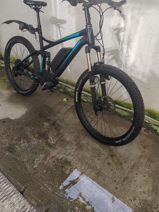 Bicicleta electrica full suspensi