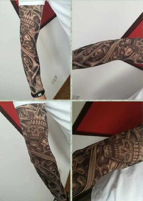 Super OFERTA Maneca tatuata/tatuaj pentru maini, picioare 8 modele