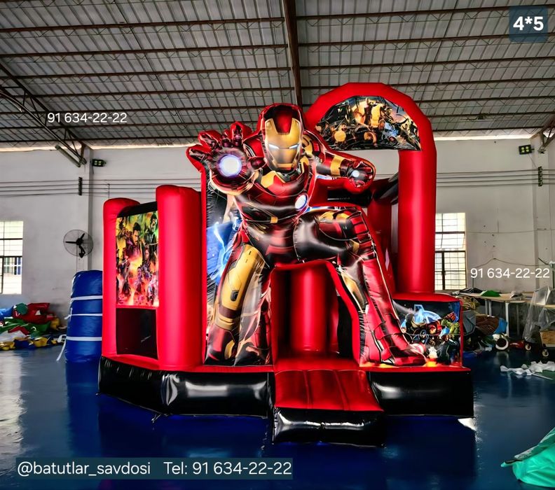 Batut, Батуты, Надувной батут, Каркасный батут, Atraksionlar