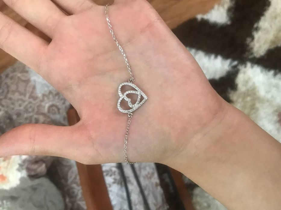 серебряный браслет