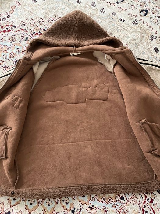 Дубленка тедди куртка