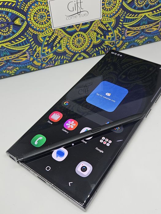 ТОП Samsung Galaxy S23 Ultra  5G  256Gb/8Ram Black + Зарядно