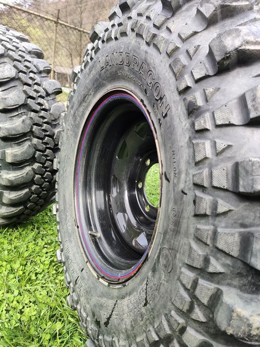 Roti offroad jante 6x139.7 R15 ET negativ anvelope CST 33 11.5 R15