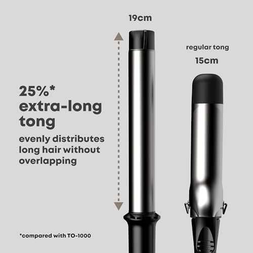 Нова 32мм професионална маша за дълга коса удължен барел жени прическа