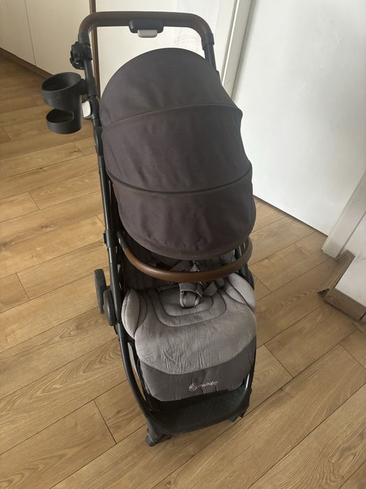 Лятна количка Ergobaby - Metro+ Deluxe, сива