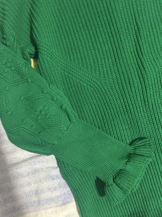Pulover verde marimea M