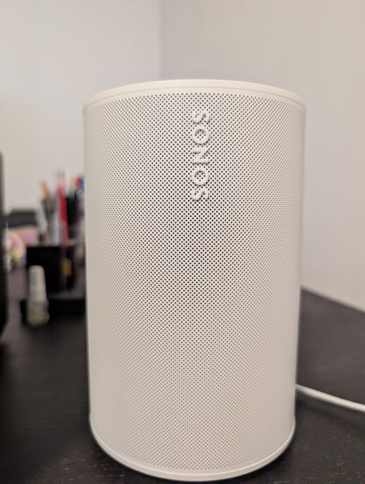 2 x Boxa SONOS Era 100, Wi-Fi, Bluetooth, alb