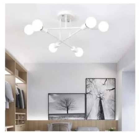 Люстры потолочные стиль лофт Алматы.