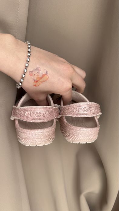 Crocs оригинал блестящие кроксы