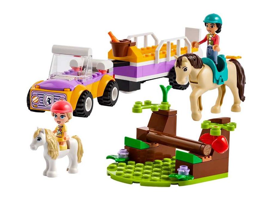 НОВИ! LEGO® Friends 42634 Ремарке за кон и пони