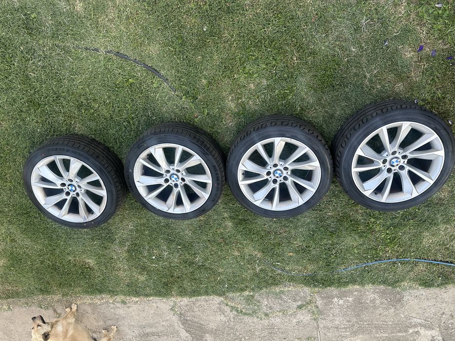 Jante originale bmw r19 cu anvelope noi am factura la ele