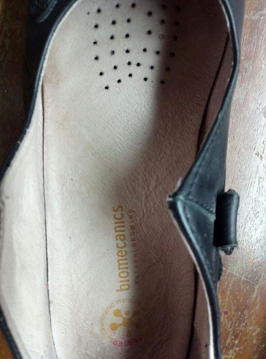 Кожаные туфли р.35