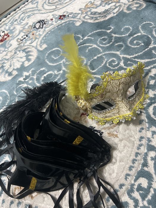 Маски новогодние