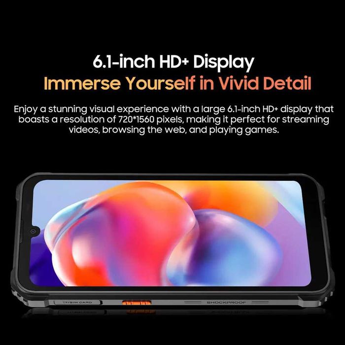 Blackview BV5300 Plus 16GB RAM 128GB ROM с IP68/69 защита