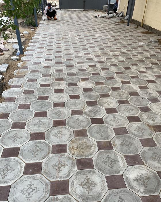 Брусчатка, тротуарная плитка.