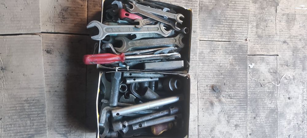 Ключи гаечные накидные рожковые