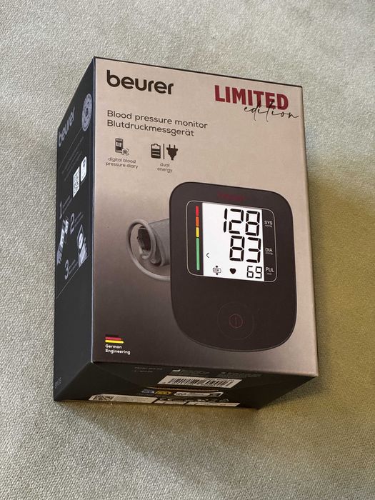 tensiometru digital de brat BM23 editie limitata BEURER, negru