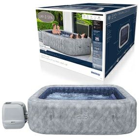 НОВИ!Джакузи Bestway 6001Q Lay-Z-Spa 2.30/ 2.30/71 cm SanFrancisco 2г гаранция