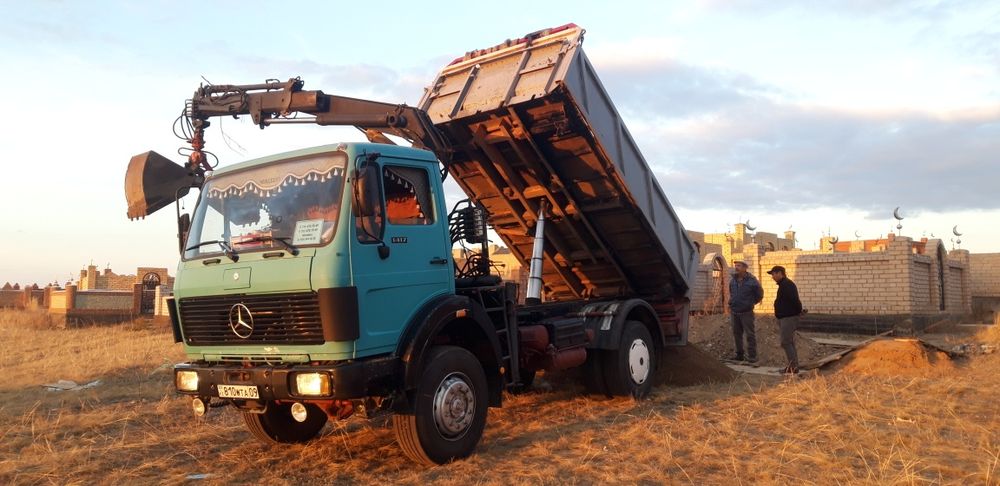 Услуги самосвала манипулятор