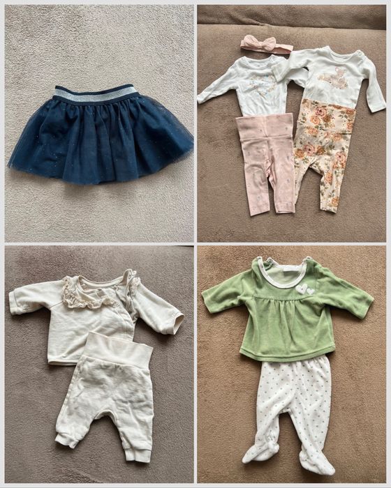 lot hainute fetita sau baiat 56 - 62 1 - 3 luni H&M, Disney, Primark