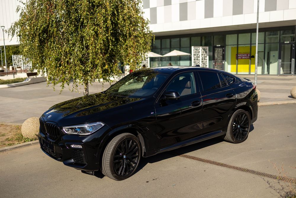 BMW X6 4.0D 340CP MHEV/M-PAK/INDIVIDUAL/SKY LOUNGE/360/SWAR/HEAD-UP/PANO/laser/ventilate/racire/comfort/unic propr/ca noua/posib credit/leasing/cash