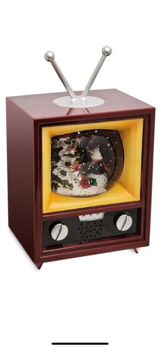 Новогодний ретро телевизор