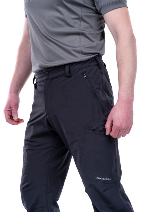 Pantaloni Soft Shell Hiking Pro Black
