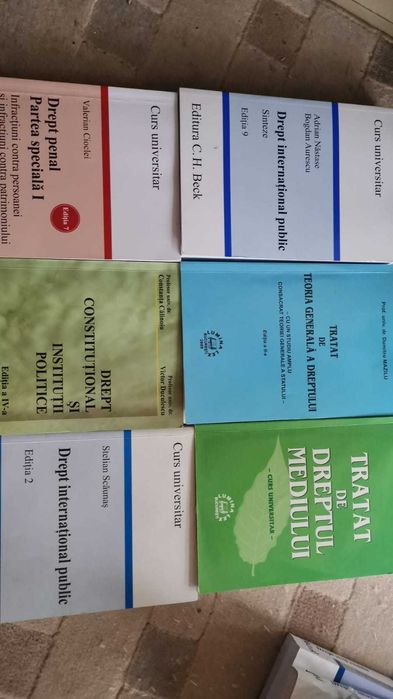 carti manuale facultatea drept univ Bucresti