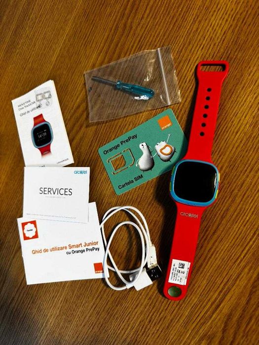 Alcatel MOVETIME Track & Talk – smartwatch pentru copii cu GPS si SOS