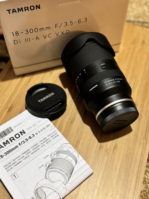 Tamron 18-300mm Obiectiv Foto, montura Sony E, Mirrorless F3.5-6.3