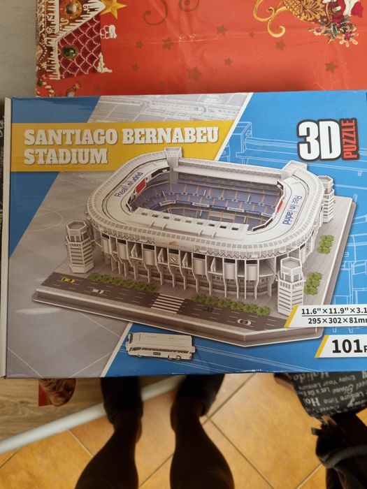 Vind puzzle stadion 3D