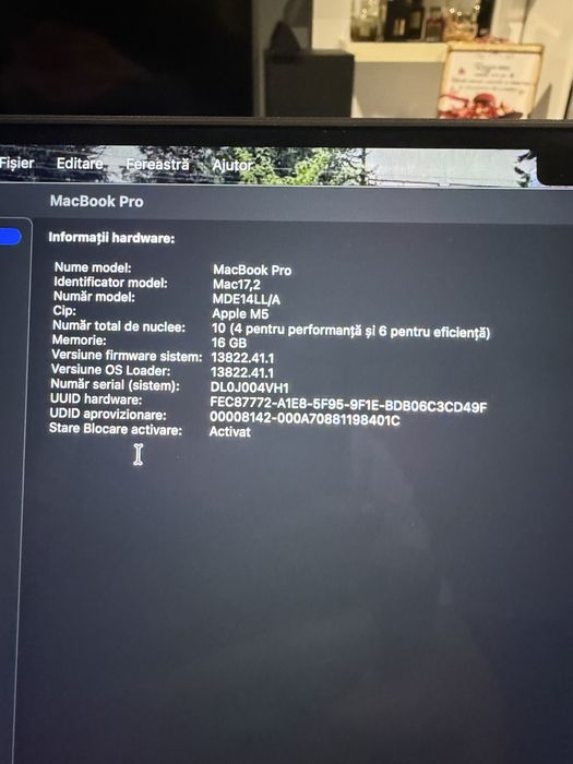 MacBook pro M5 1TB ,2025  , nou!