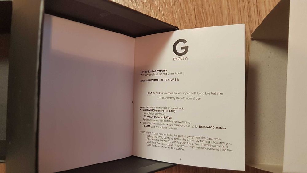 Нов мъжки часовник Guess Chronograph Quartz Stainless Steel U15072G1