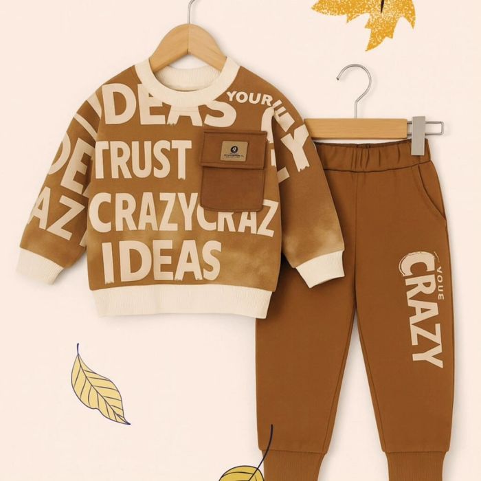 Детские осенние комплекты для мальчиков и девочек от 3-8 лет