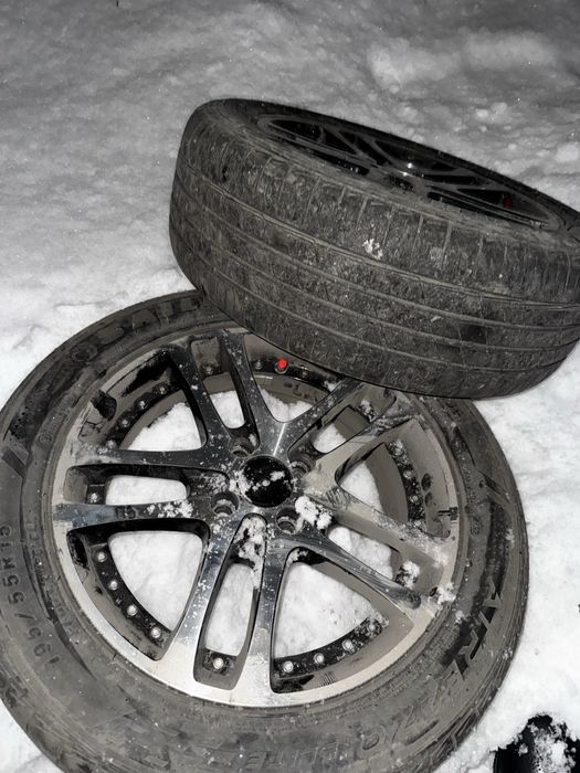 195/55 R15 диски с резинами