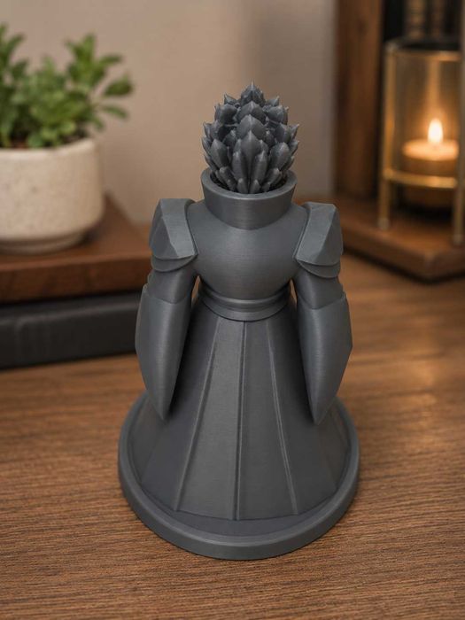 Figurina vrajitor elemental fantasy, miniatura RPG printata 3D