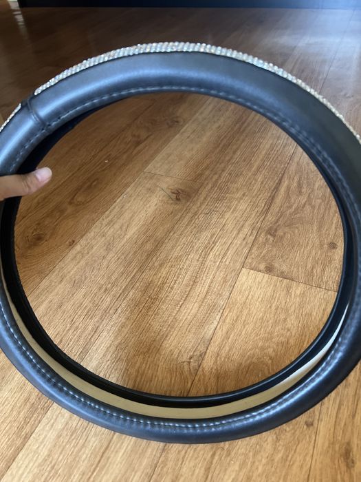 Чехол для руля со стразами