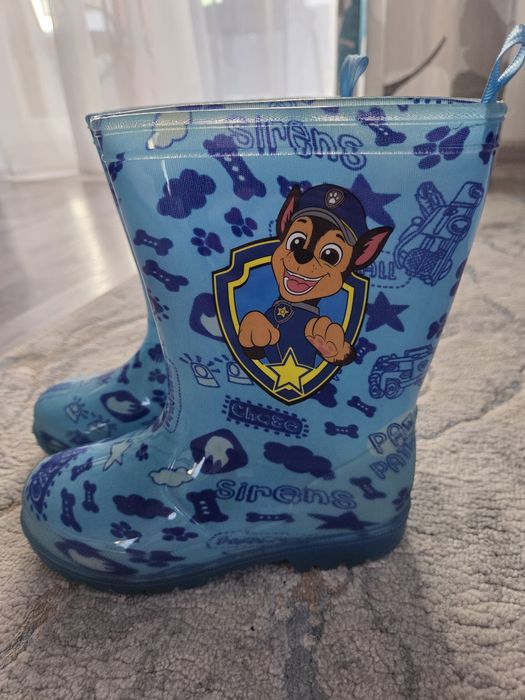 Cizme de cauciuc PAW Patrol cu luminițe