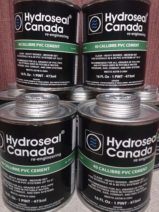 Клей для ПВХ труб