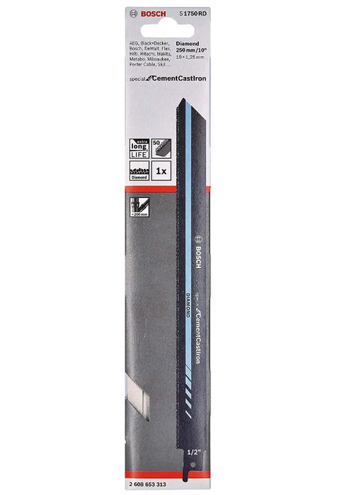 Panza diamantata pentru fierastrau sabie, Bosch S1750RD, 250mm