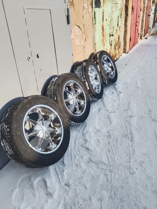 Диски с резиной R20 Prado