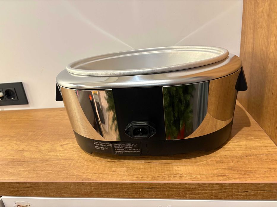 Slow cooker Crock-Pot 5.7L  Display electronic, Vas de ceramica