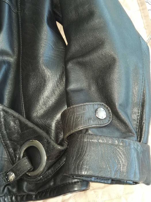 Кожено черно яке